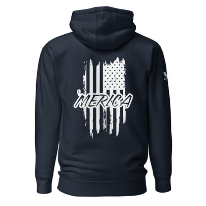 Merica Flag Unisex Hoodie