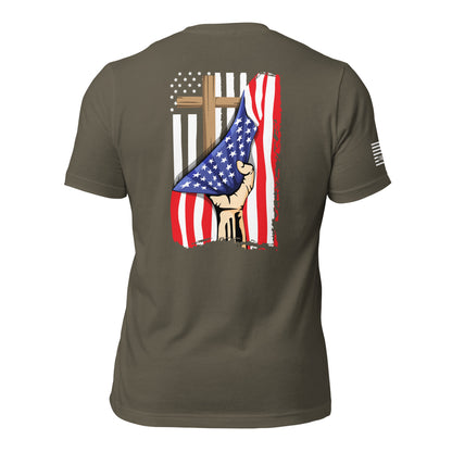 Faith And Freedom Flag Unisex T-shirt