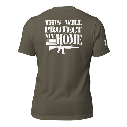 This Will Protect My Home Unisex T-shirt