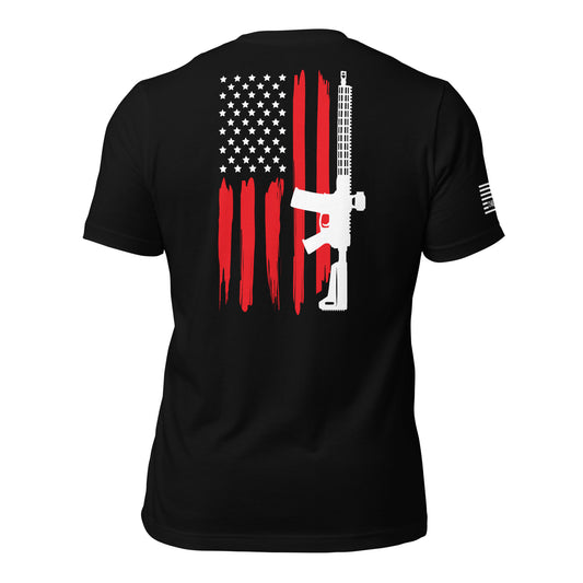 Rifle Flag Unisex T-shirt