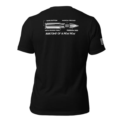 Anatomy Of A Pew Pew Unisex T-shirt