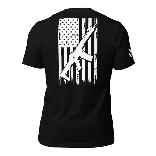 Rifle Flag Unisex T-shirt