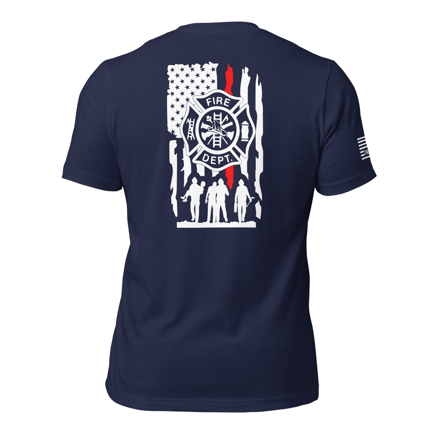 Red Line Firefighters Unisex T-shirt